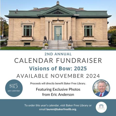 second annual calendar fundraiser