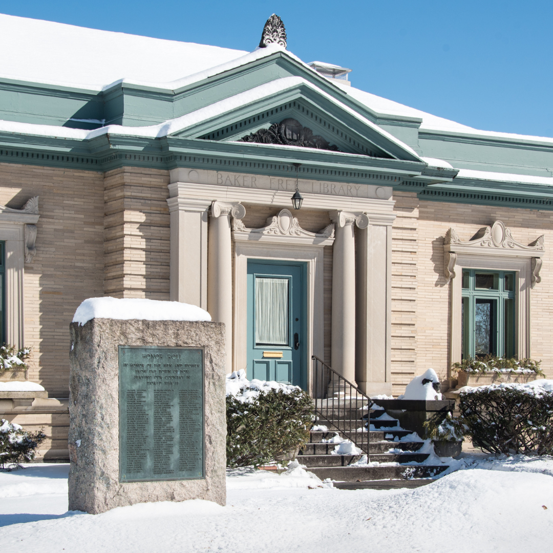 Baker Free Library Entrance