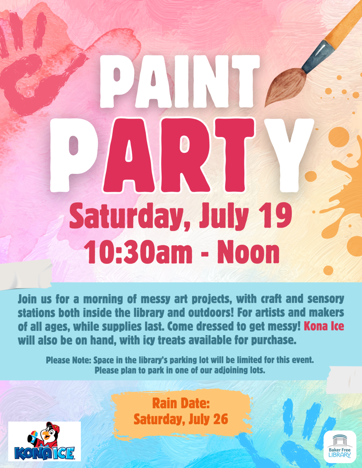 Paint Party Flyer
